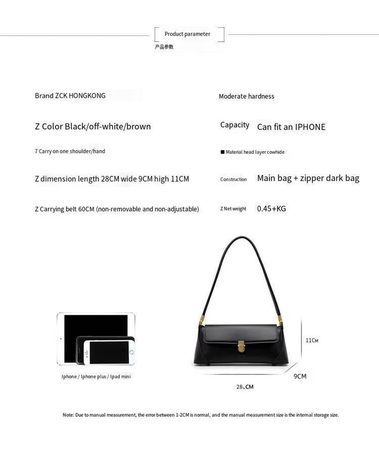Womens Classic Shoulder Bag with Gold Hardware And Faux Leather